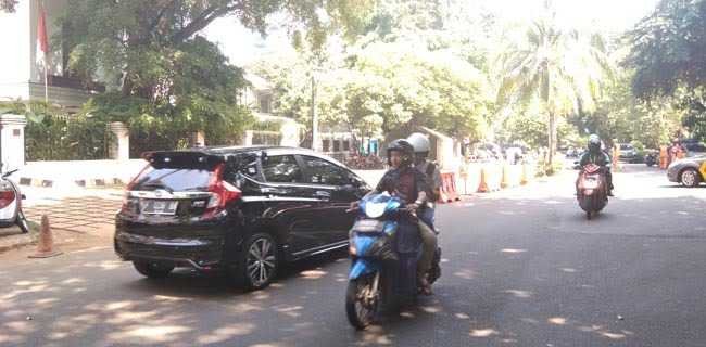 377653 11403127062019 jalanan di dekat rumah prabowo