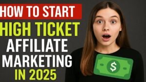 How To Start High Ticket Affiliate Marketing in 2025 | Beginner’s Guide to $10K+ Months 💸