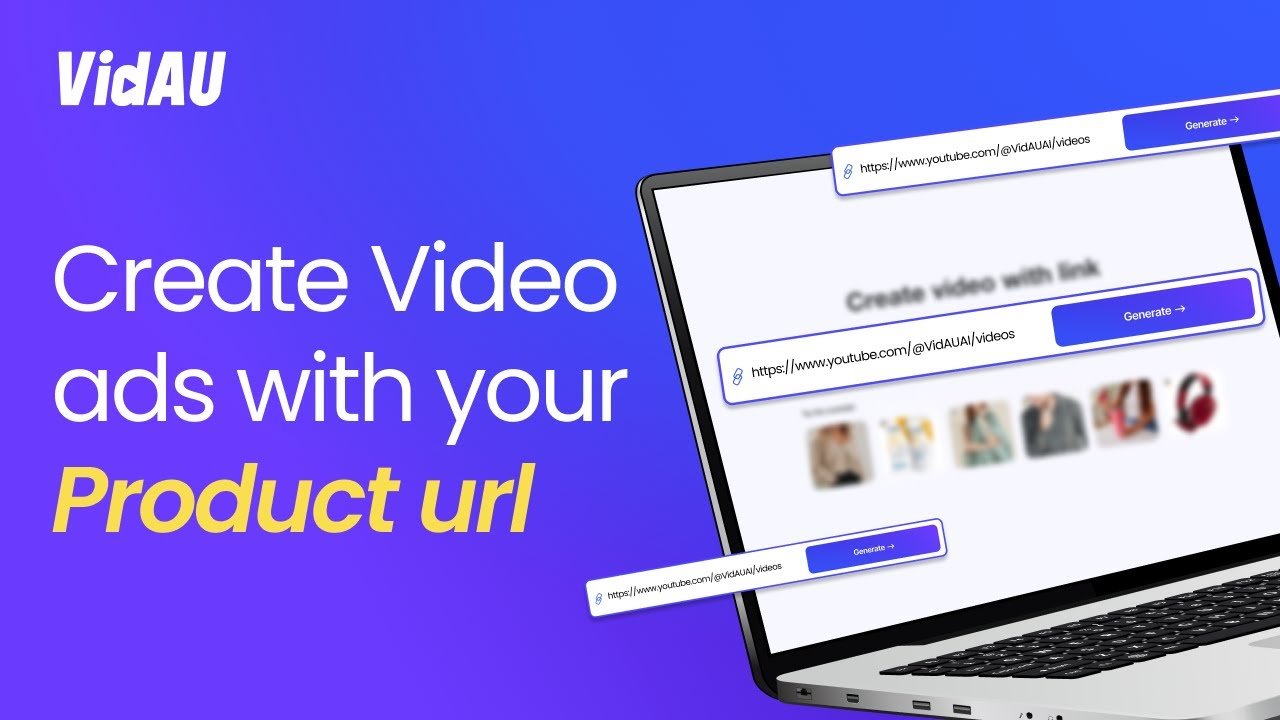 Turn your product’s URL into high-converting video ads | Create product video ads in minutes