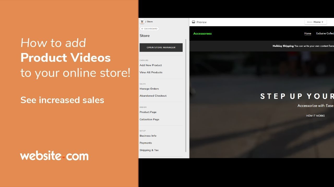 Add Product Videos On Your Online Store