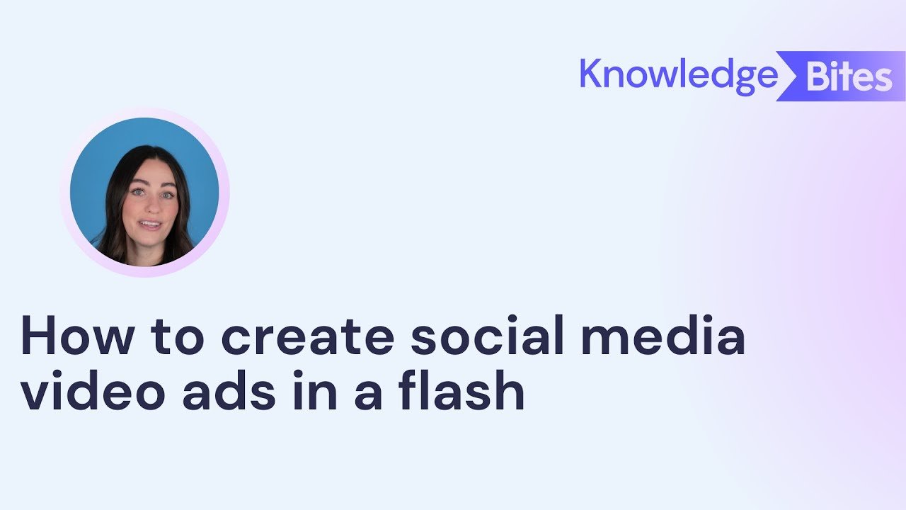 How to create social media video ads in a flash