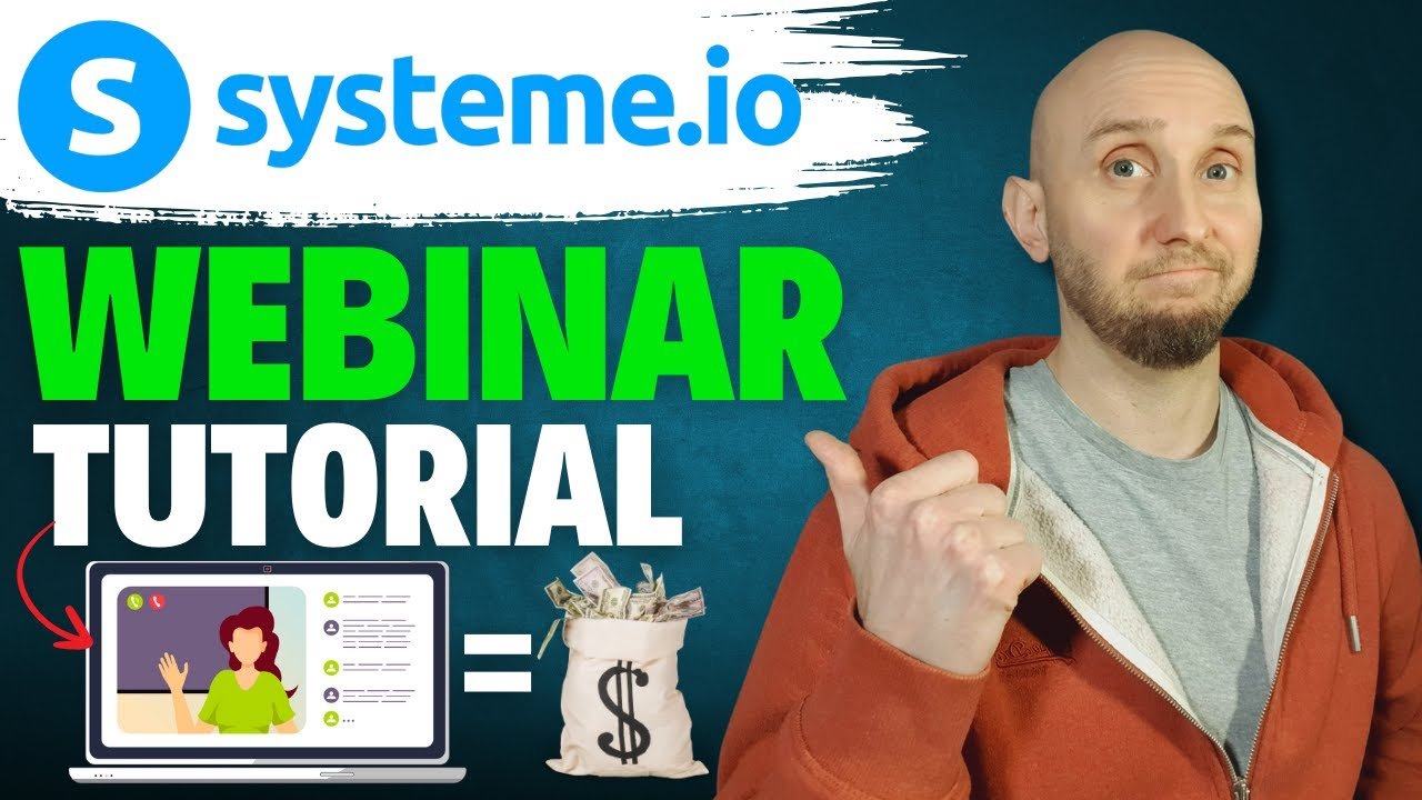 Systeme.io Evergreen Webinar Tutorial (A-Z) – EASY Way To Build a Webinar Funnel In Systeme.io