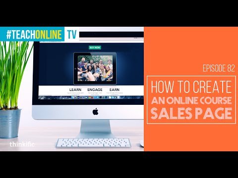 How To Create An Online Course Sales Page post thumbnail image