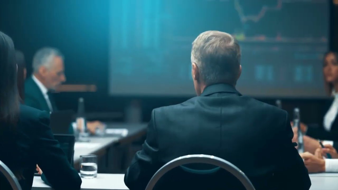 Business Meeting Presentation Stock Footage Copyright free Royalty free 100% post thumbnail image