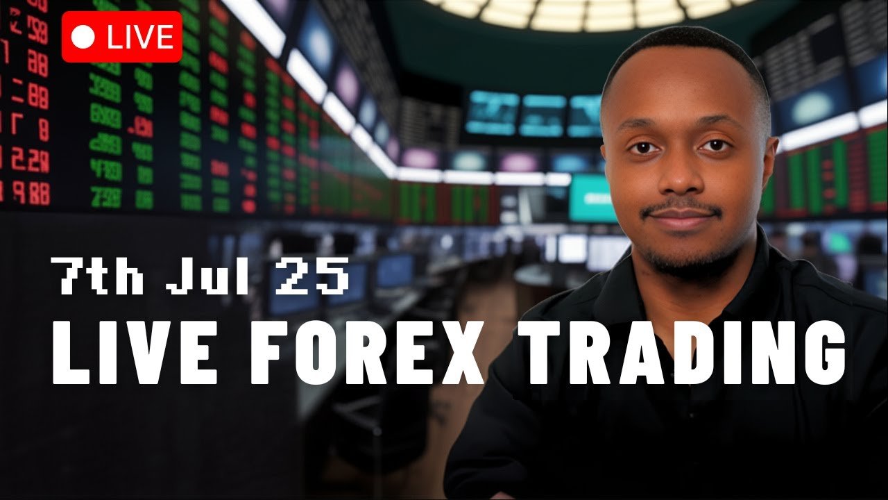 Live Forex Trading Session and Chart Analysis 7th Jul 2025 | London Session post thumbnail image