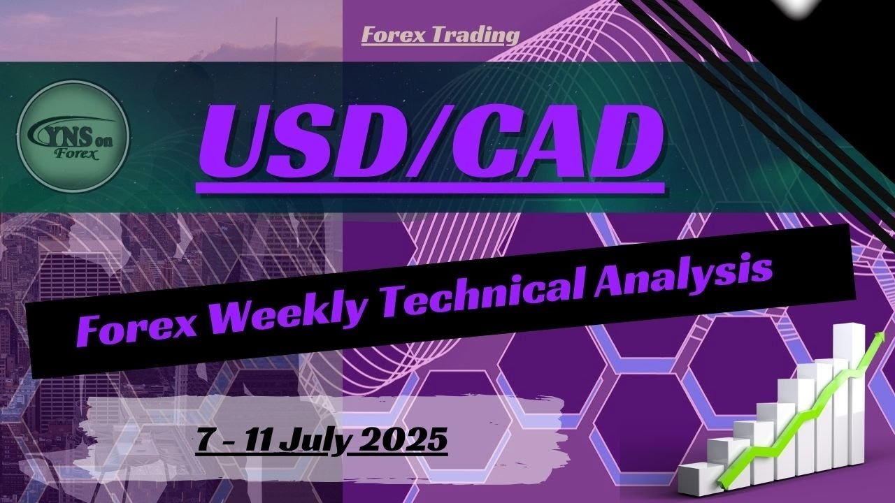 USDCAD Weekly Forex Forecast & Trading Idea for 7 – 11 July 2025 by CYNS on Forex post thumbnail image